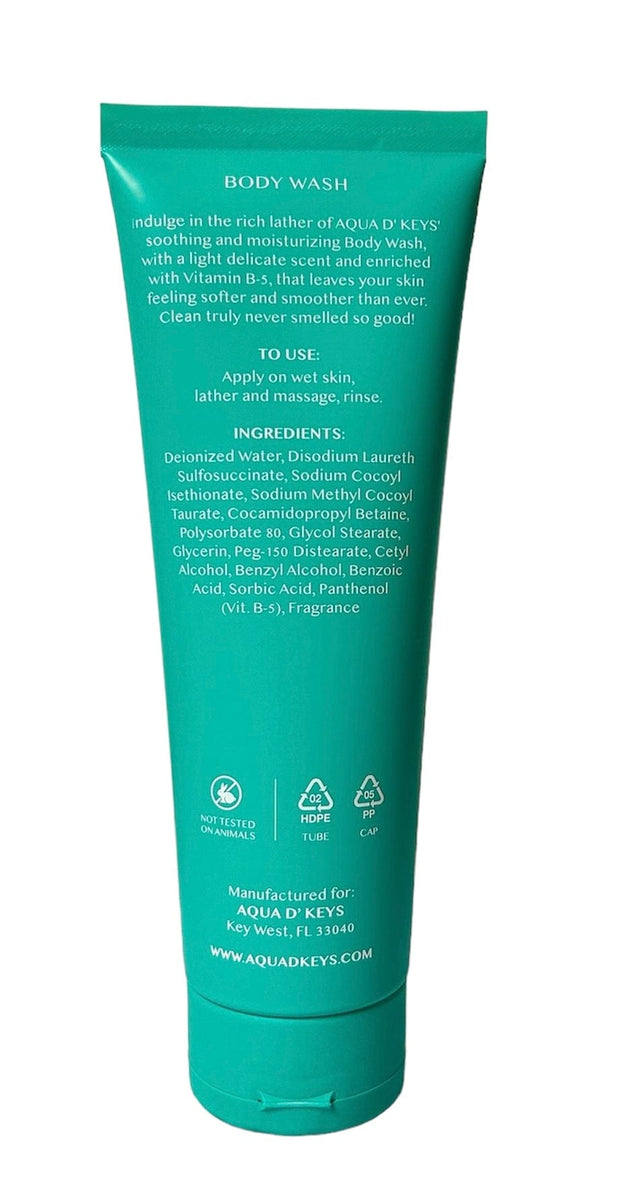 Tortugas Body Wash or – AQUA D' KEYS