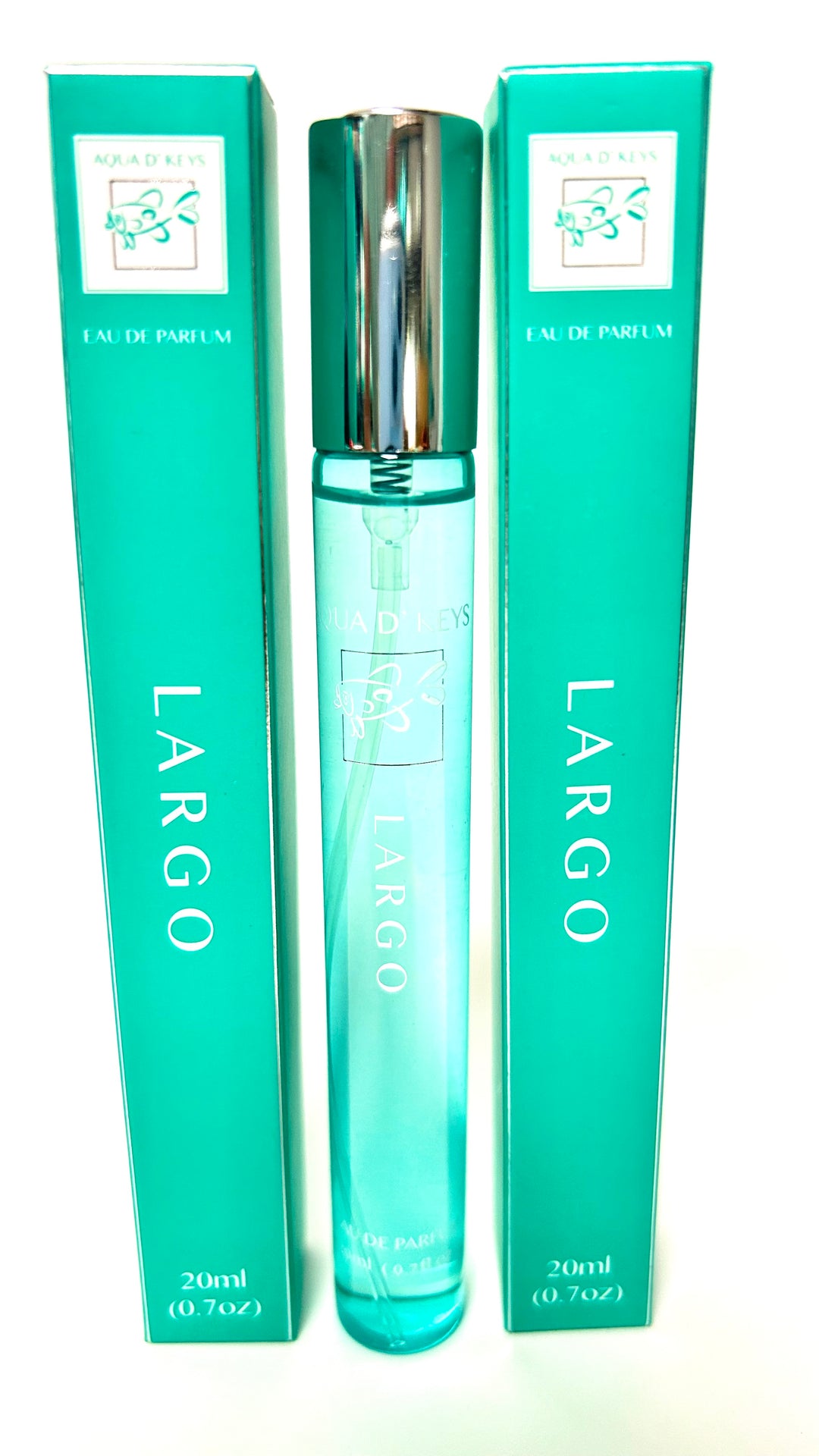 アンクゥ　香水　リバーシブルアクキー Largo Eau de Parfum – AQUA D' KEYS