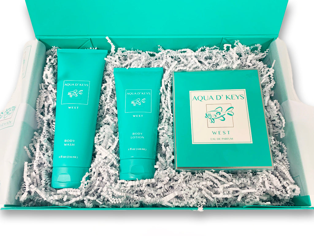 West Eau de Parfum Gift Box – AQUA D' KEYS